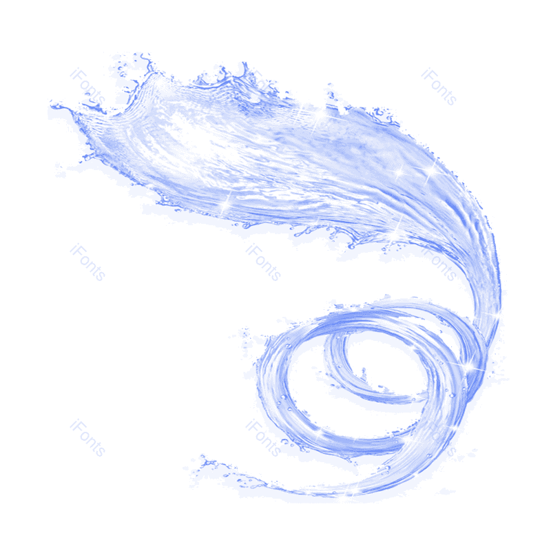 水花图片,喷溅元素,水纹PNG,免抠素材